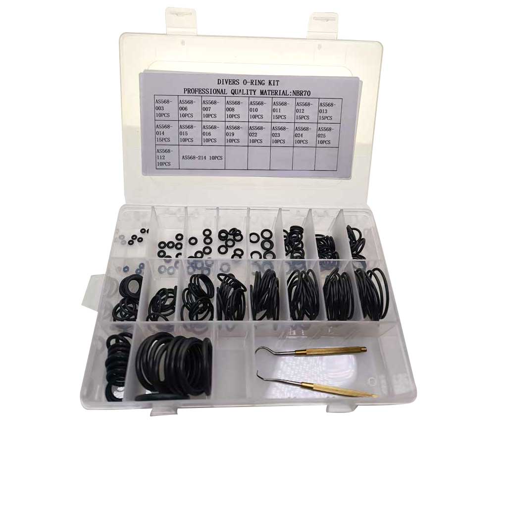 Aquatic Diving - 200PC Duik O-ring Kit Duikuitrusting Service
