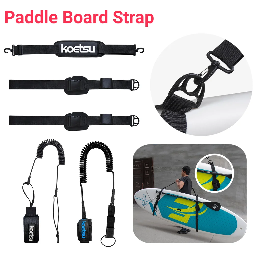 Stand Up Paddle Leash - Surfplank schouderriem Verstelbare Stand Up Surf
