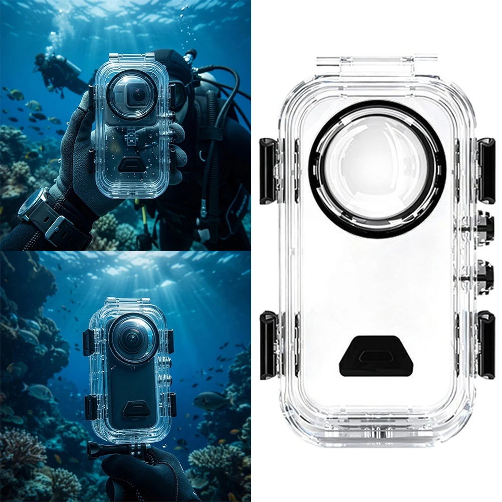 Aquatic Diving - 60M Waterdichte Duikbehuizing met Magnetische Snelkoppelingen