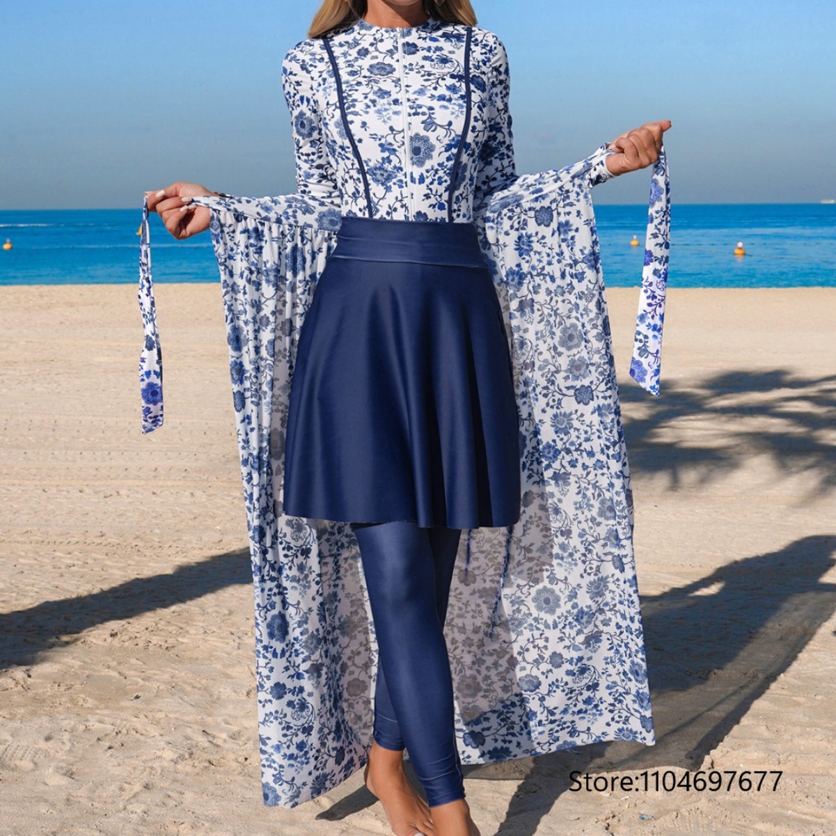 Snorkel Dry Top - 4-delig hoogwaardig Burkini badpak voor dames,