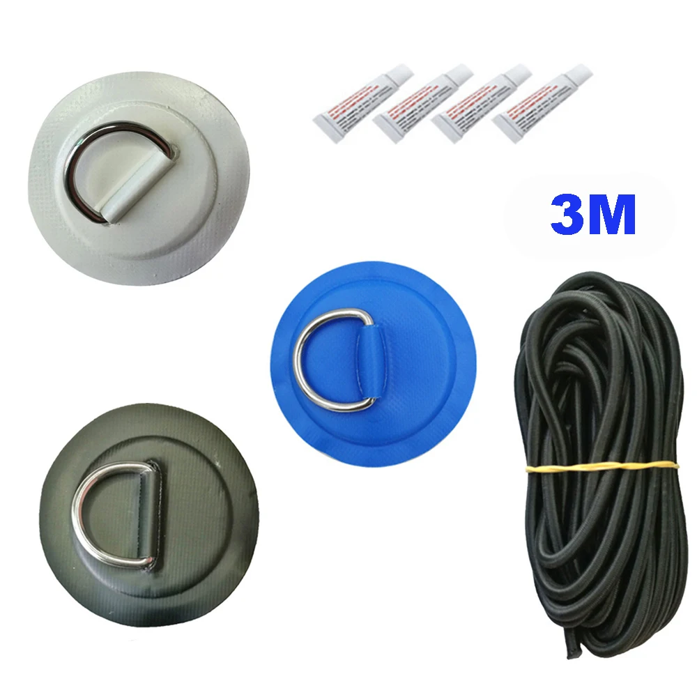 Stand Up Paddle Leash - Surfplank Dinghy Boot PVC Patch Met