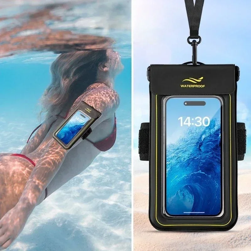 Aquatic Diving - HAISSKY Armband Mobiele Telefoon Waterdichte Pouch
