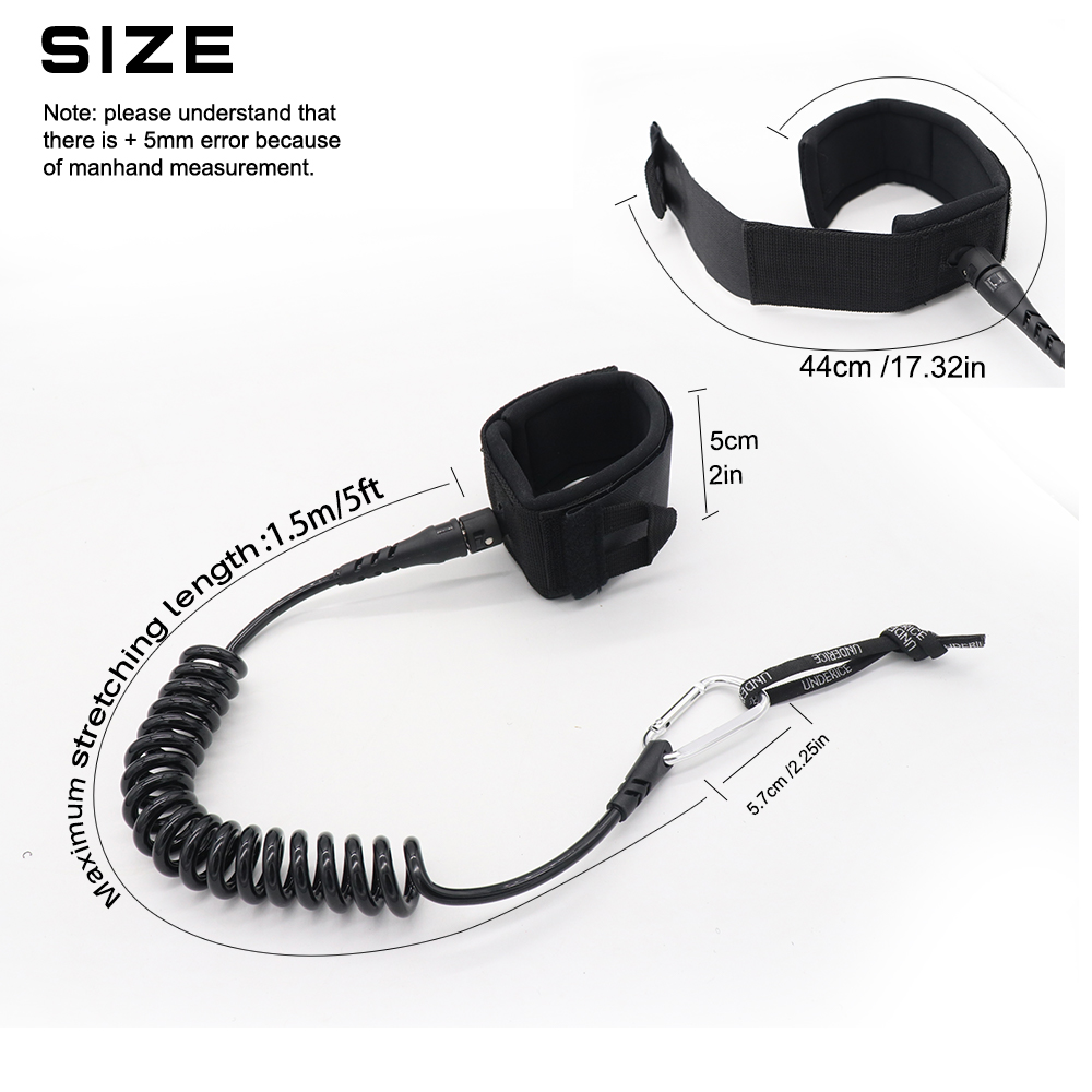 UICE 5FT 5MM Surf Leash Handto - Stand Up Paddle Leash recensie en prijs